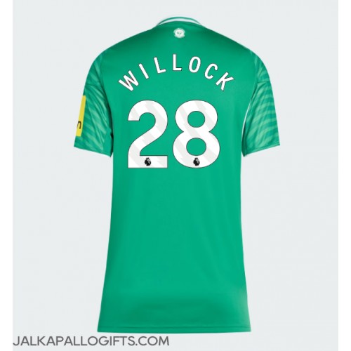 Newcastle United Joe Willock #28 Vieraspaita Naiset 2025-26 Lyhythihainen Newcastle United Joe Willock #28 Vieraspaita Naiset 2025-26 Lyhythihainen